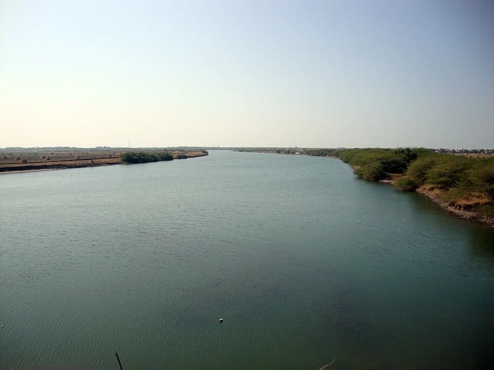 ભાદર નદી દૃશ્ય